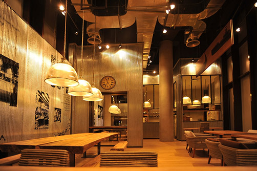 เครื่องเสียงร้านอาหารสไตล์ Loft